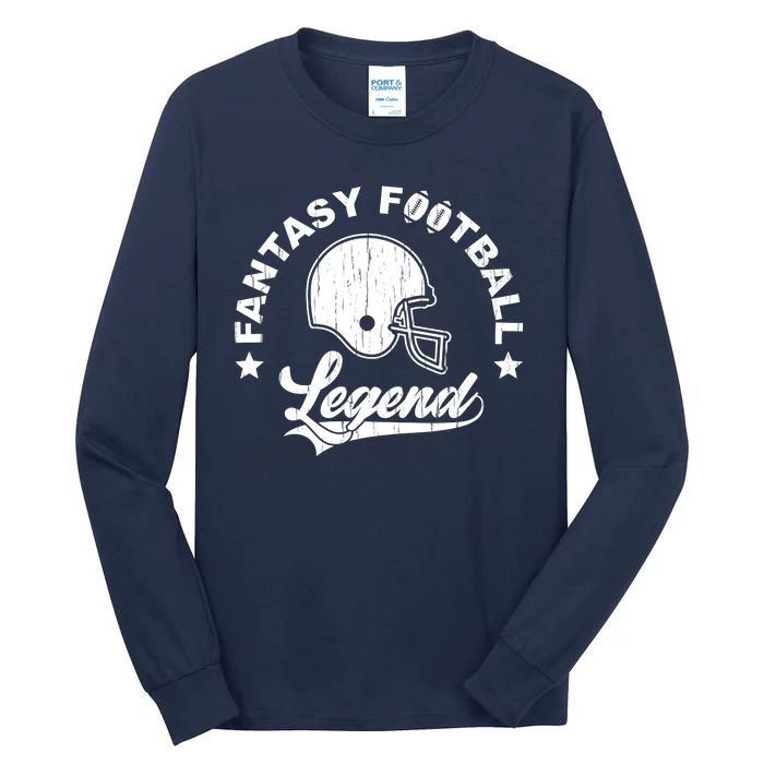 Fantasy Football Legend Funny Gift Tall Long Sleeve T-Shirt