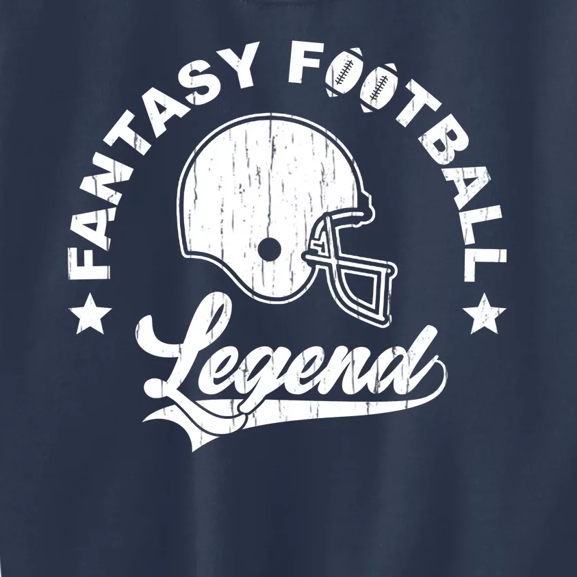 Fantasy Football Legend Funny Gift Kids Sweatshirt