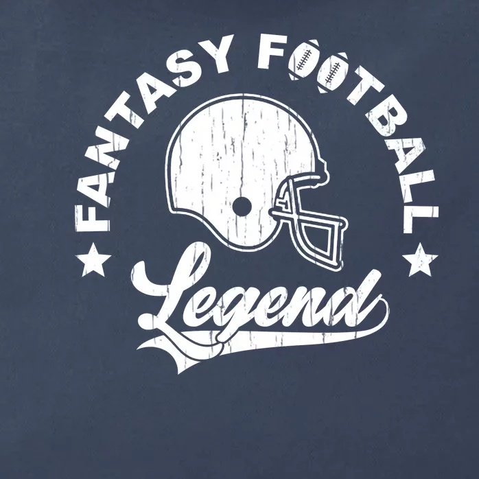 Fantasy Football Legend Funny Gift Zip Tote Bag