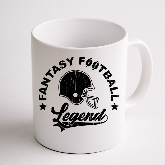 Fantasy Football Legend Funny Gift Front & Back Coffee Mug