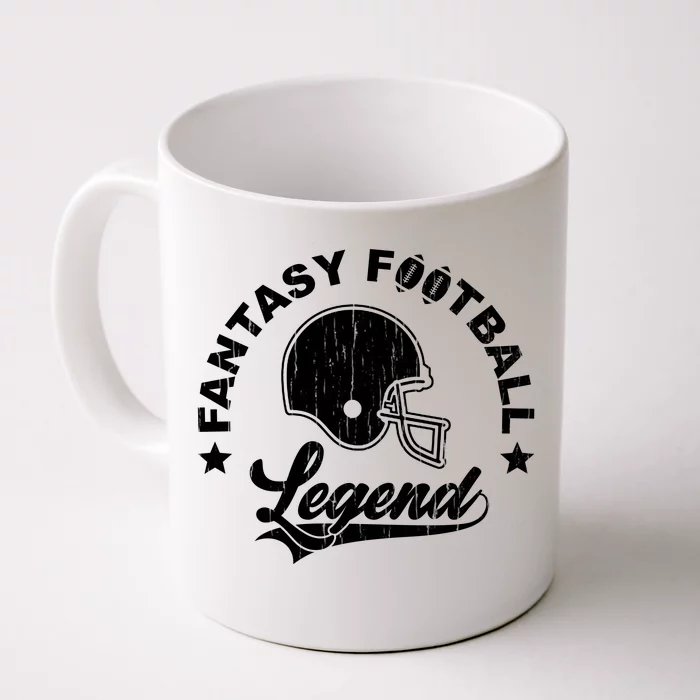 Fantasy Football Legend Funny Gift Front & Back Coffee Mug