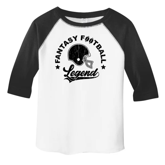 Fantasy Football Legend Funny Gift Toddler Fine Jersey T-Shirt