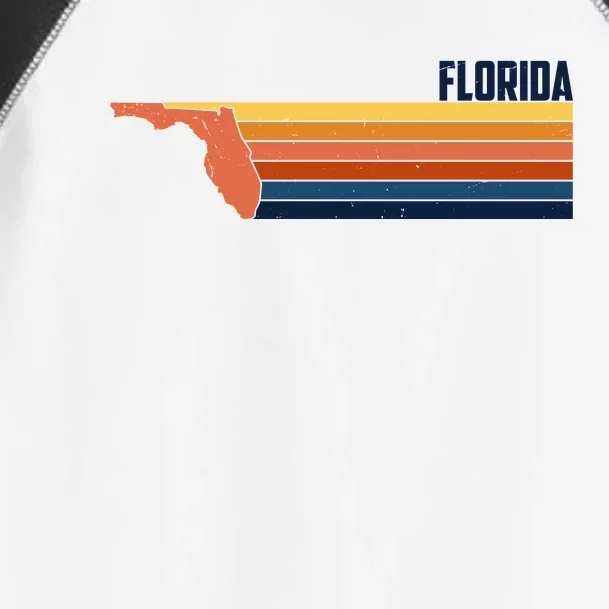 Retro Vintage Florida Toddler Fine Jersey T-Shirt