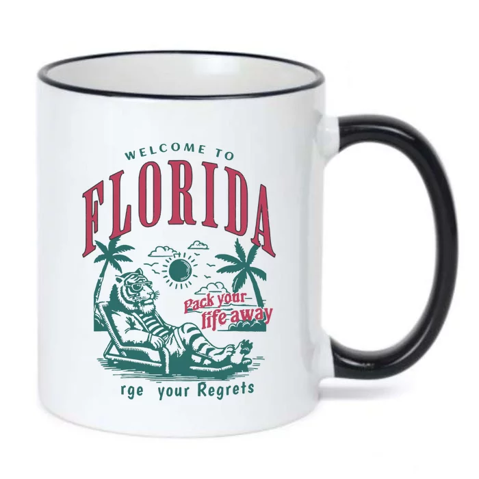 Florida Black Color Changing Mug