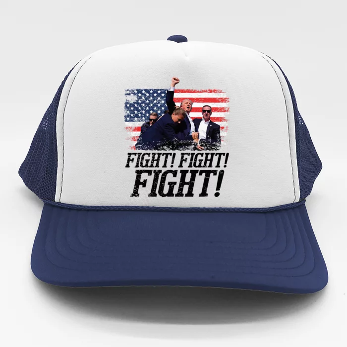 Fight Fist Legend Trump 2024 Survived Shot At Election Rally Trucker Hat