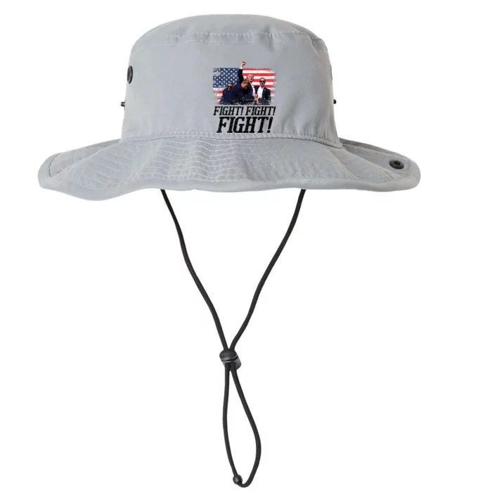 Fight Fist Legend Trump 2024 Survived Shot At Election Rally Legacy Cool Fit Booney Bucket Hat