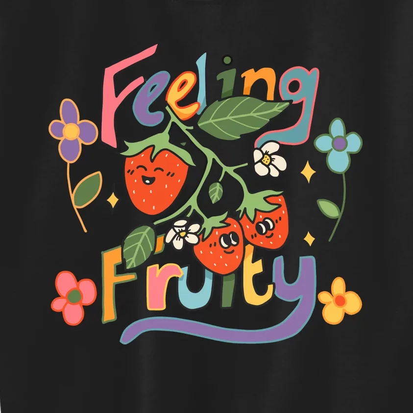 Feeling Fruity Lgbqt Pride Month Kids Sweatshirt