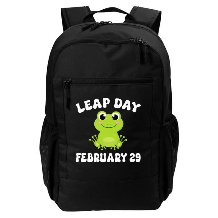 Funny Frog Leap Day February 29 Birthday Feb 29 Leap Year Daily Commute Backpack