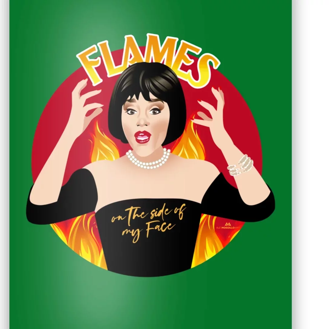 Flames Poster