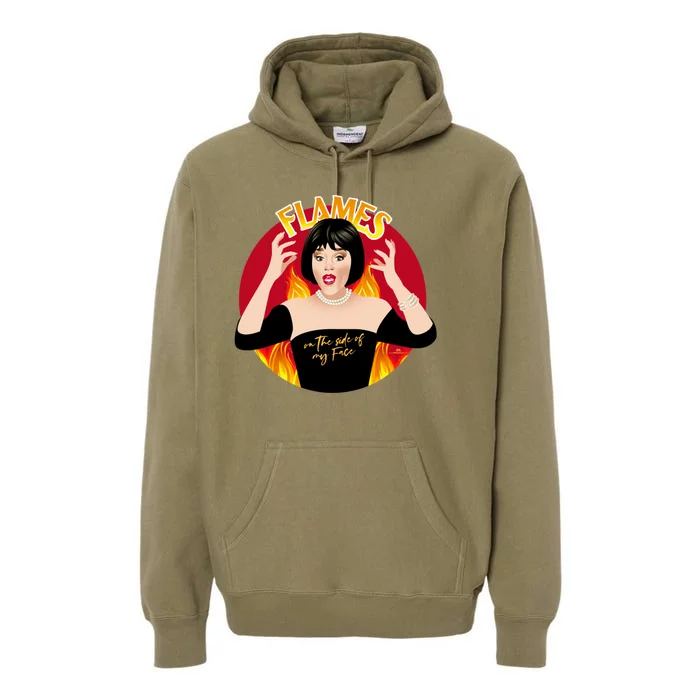 Flames Premium Hoodie