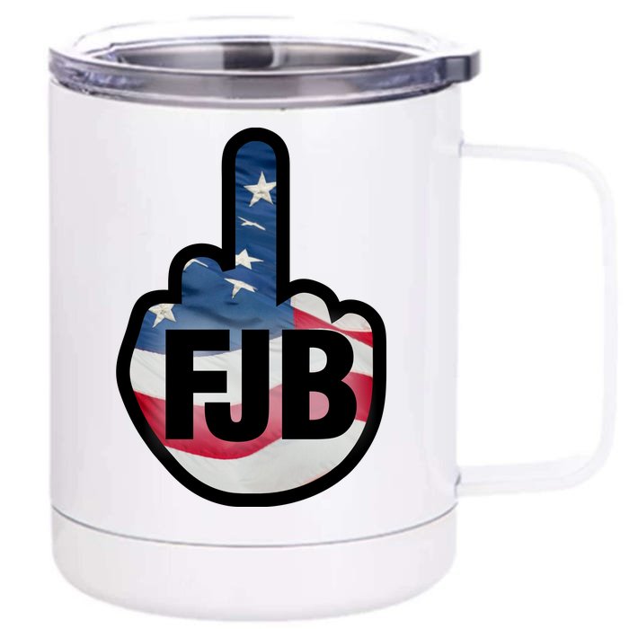 FJB Flag Logo Front & Back 12oz Stainless Steel Tumbler Cup