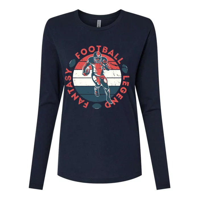 Fantasy Football Legend: The Ultimate Fan Premium Womens Cotton Relaxed Long Sleeve T-Shirt