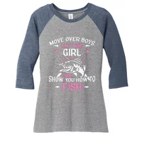 Womens Fishing Shirt Move Over Boys Show You How To Fish