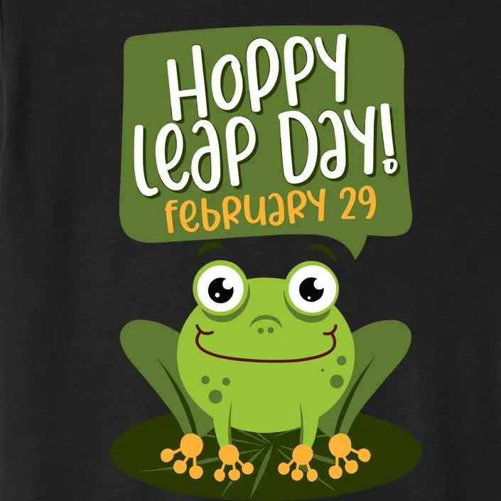 Funny Frog Lover Hoppy Leap Day February 29 Gift ChromaSoft Performance T-Shirt