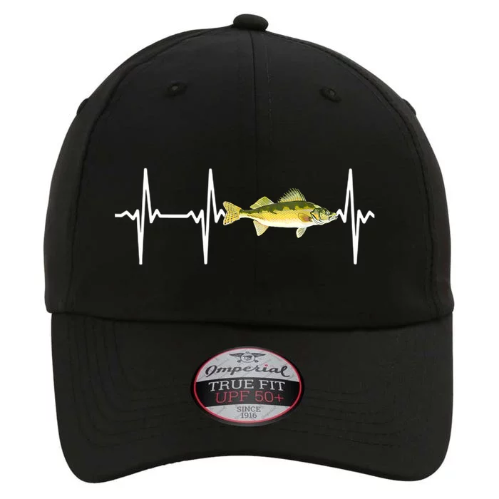 Fish Fishing Lovers Walleye Heartbeat For Freshwater Gift The Original Performance Cap