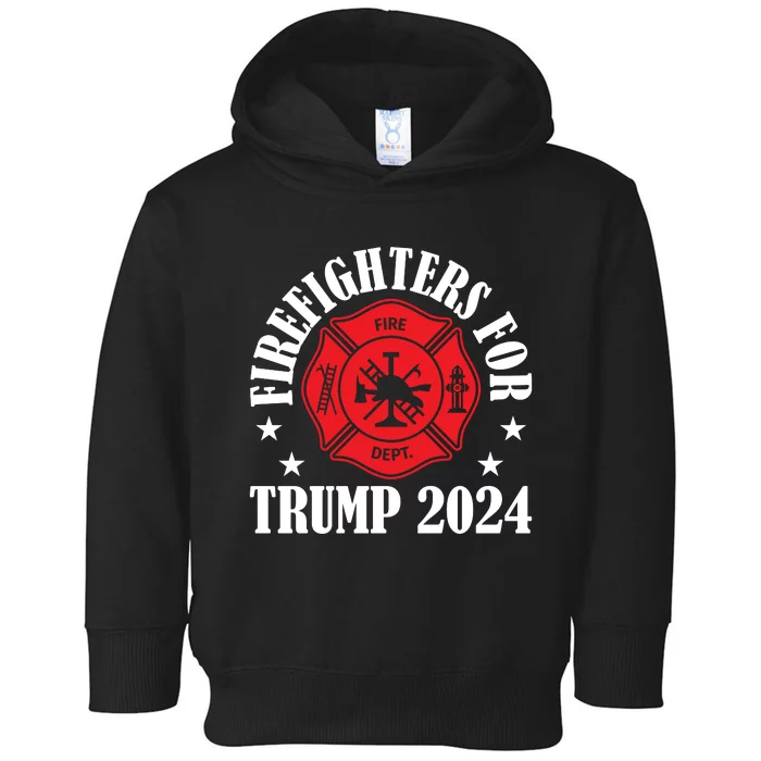 Firefighters For Leadership 2024 Emblem Toddler Hoodie