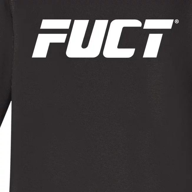 Fuct Fighter Logo Baby Long Sleeve Bodysuit