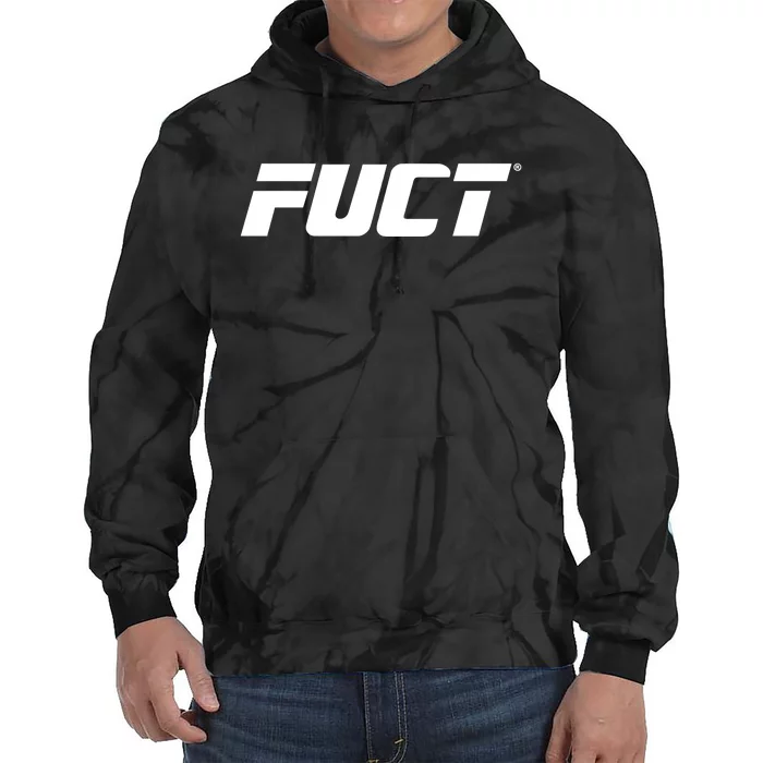 Fuct Fighter Logo Tie Dye Hoodie