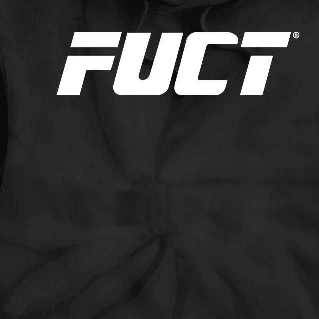 Fuct Fighter Logo Tie Dye Hoodie