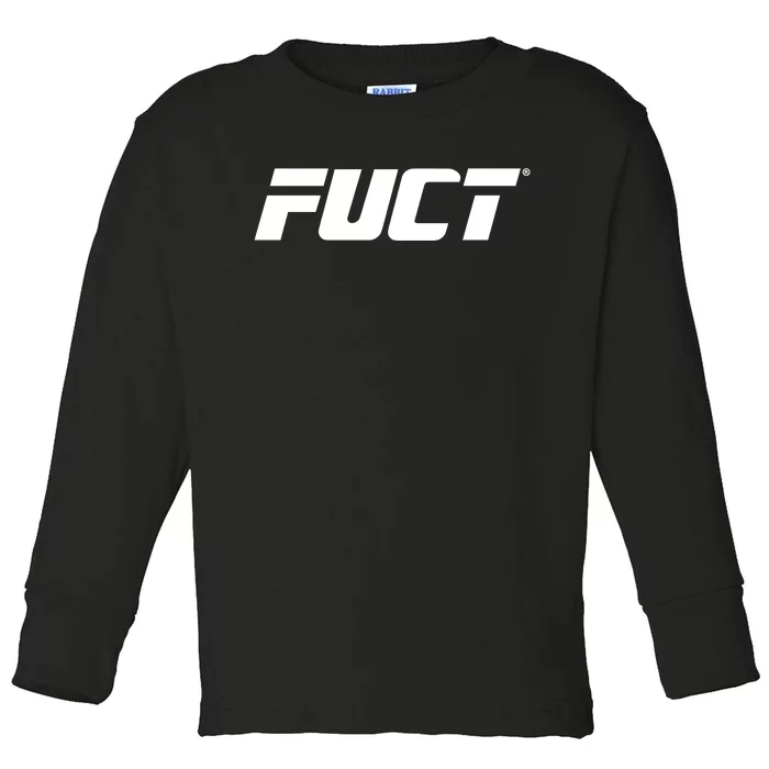 Fuct Fighter Logo Toddler Long Sleeve Shirt