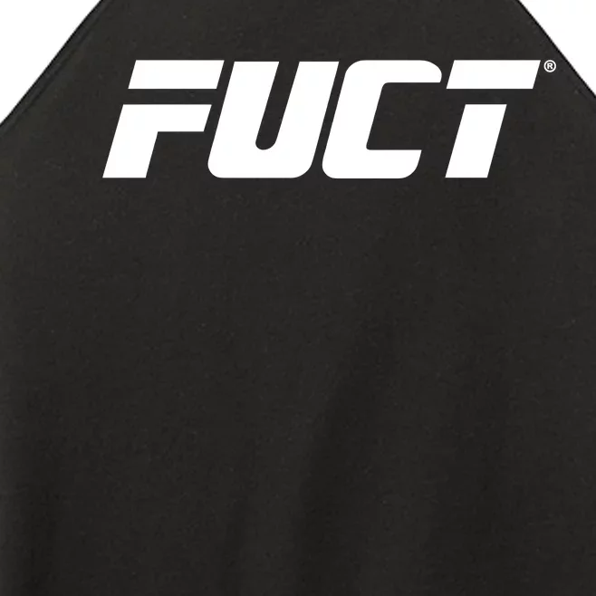 Fuct Fighter Logo Women’s Perfect Tri Rocker Tank