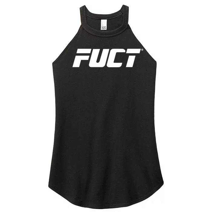 Fuct Fighter Logo Women’s Perfect Tri Rocker Tank