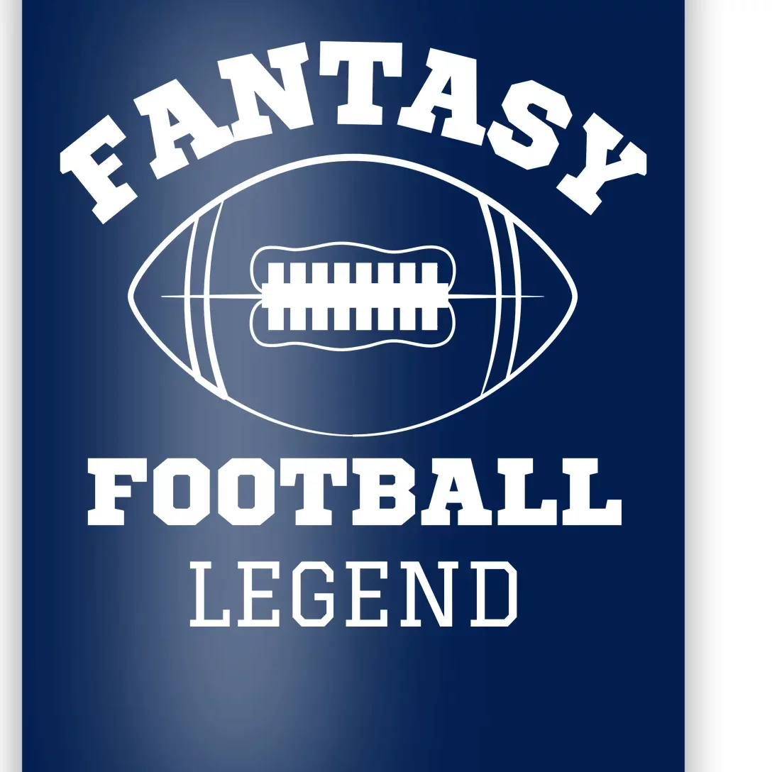 Fantasy Football Legend, Funny Fantasy Football, Fantasy Football Guru Poster