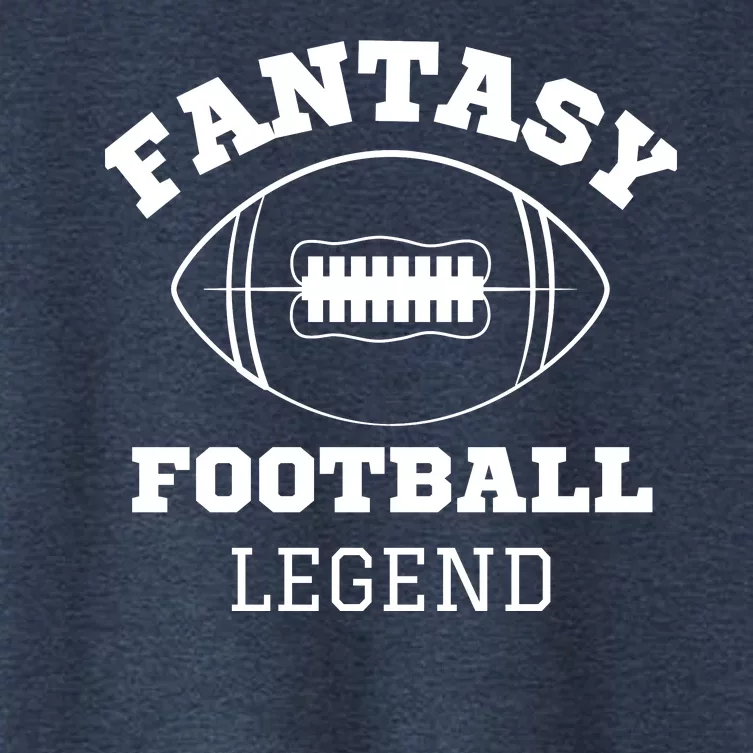 Fantasy Football Legend, Funny Fantasy Football, Fantasy Football Guru Women's Crop Top Tee