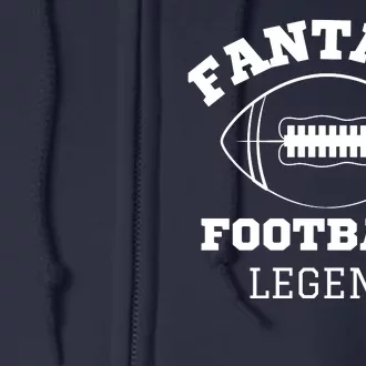 Fantasy Football Legend, Funny Fantasy Football, Fantasy Football Guru Full Zip Hoodie