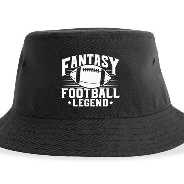 Fantasy Football Legend Novelty Tee Champion Sustainable Bucket Hat