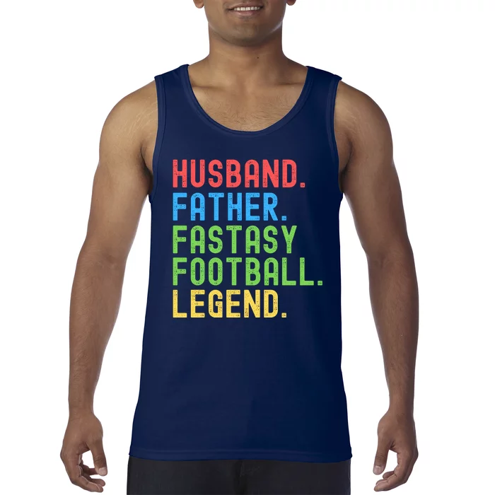 Fantasy Football Legend, Funny Fantasy Football, Fantasy Football Champ Tank Top