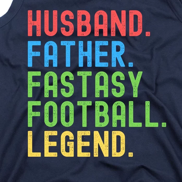 Fantasy Football Legend, Funny Fantasy Football, Fantasy Football Champ Tank Top