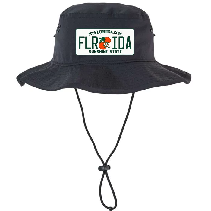 Florida Fl License Plate Classic Legacy Cool Fit Booney Bucket Hat