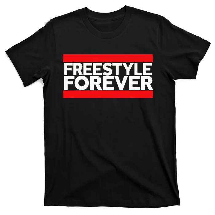 Freestyle Forever Music Fan 80s Retro Rap Style Graphic T-Shirt