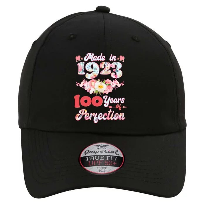 Flower Floral Made In 1923 100 Years Of Perfection The Original Performance Cap