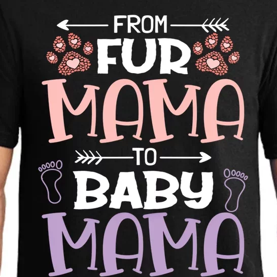 From Fur Mama To Mama Design Mom To Be Gift Pajama Set