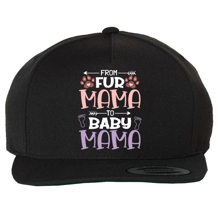 From Fur Mama To Mama Design Mom To Be Gift Wool Snapback Cap