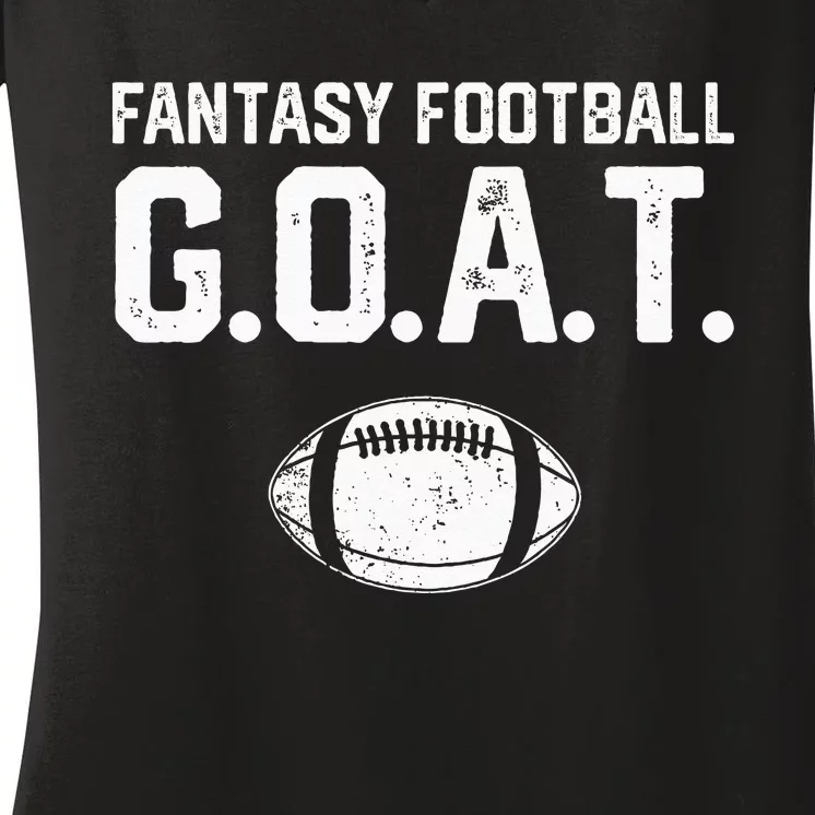 Fantasy Football Men Women Funny Fantasy Football Women's V-Neck T-Shirt