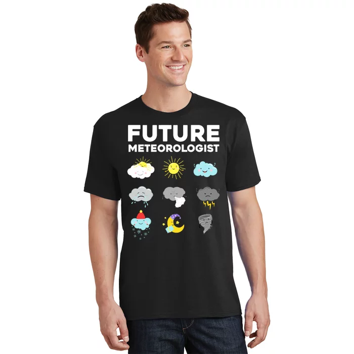 Funny Future Meteorologist Art For Weatherman T-Shirt