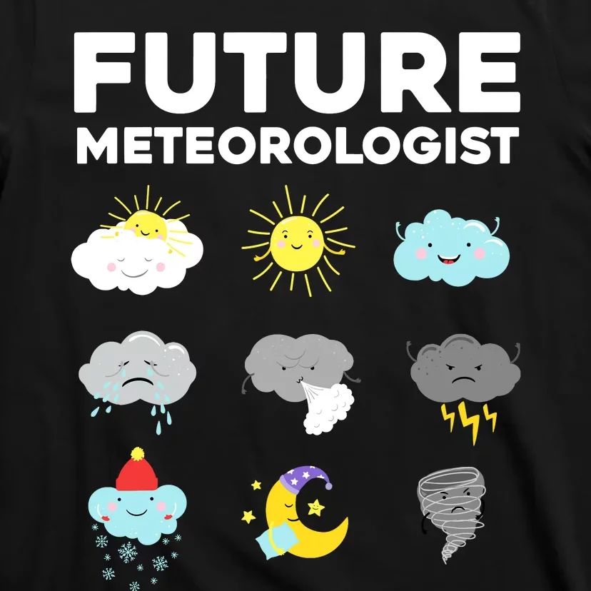 Funny Future Meteorologist Art For Weatherman T-Shirt