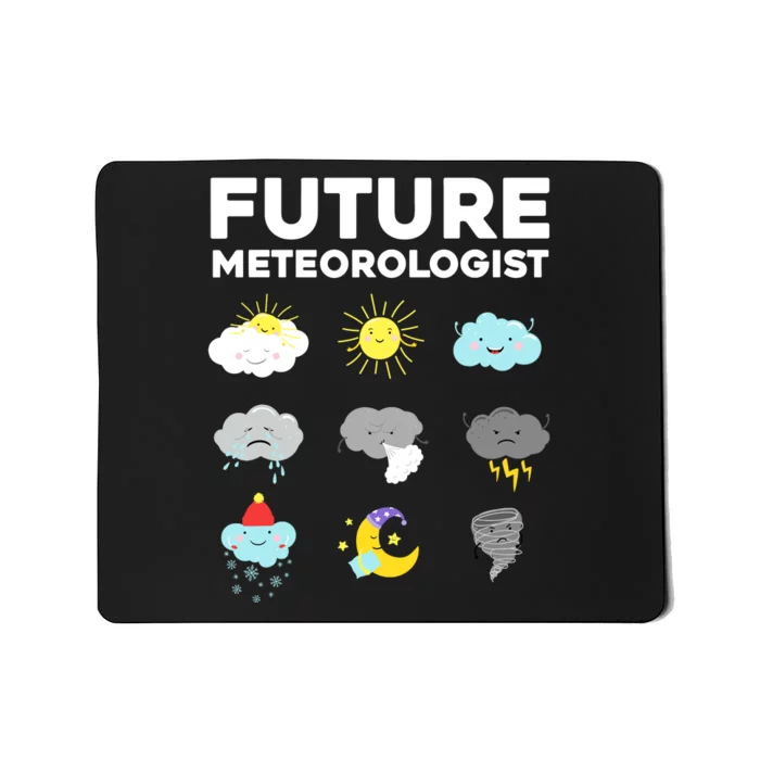 Funny Future Meteorologist Art For Weatherman Mousepad