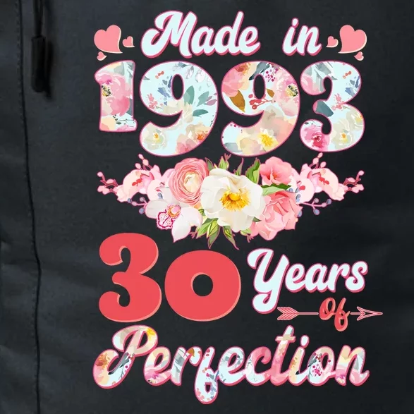 Flower Floral Made In 1993 30 Years Of Perfection Daily Commute Backpack