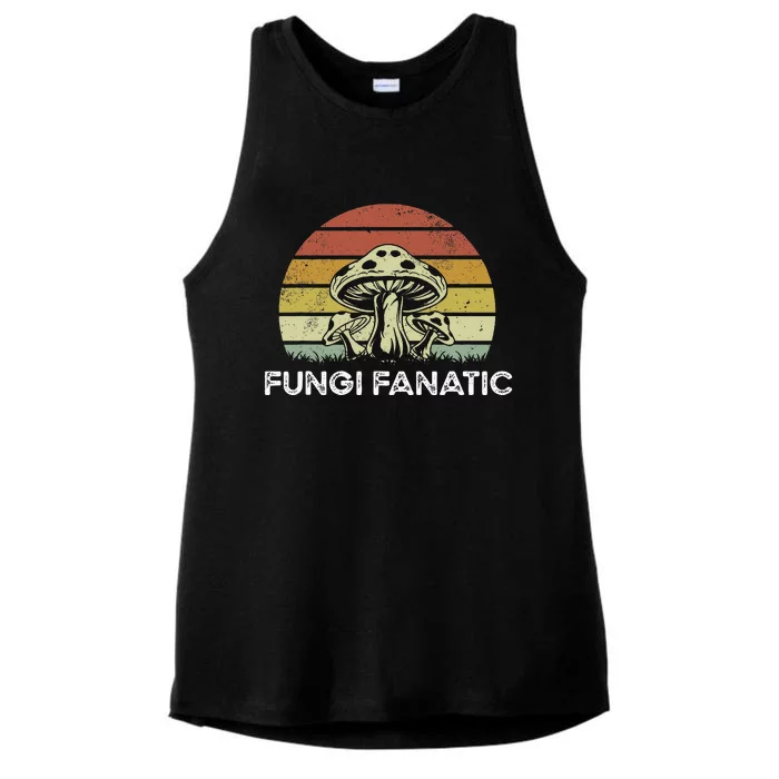 Funny Foraging Morels Fungi Mushroom Picker Mushroom Hunter Ladies Tri-Blend Wicking Tank