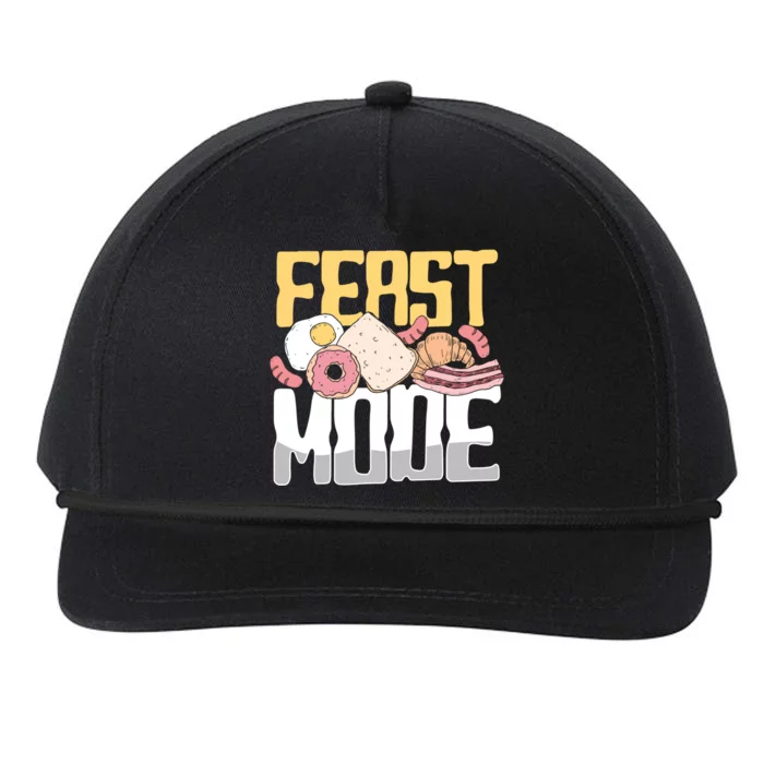 Food Feast Mode Meaningful Gift Snapback Five-Panel Rope Hat