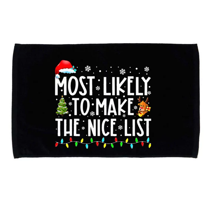 Festive Family Matching Christmas Pajamas Microfiber Hand Towel