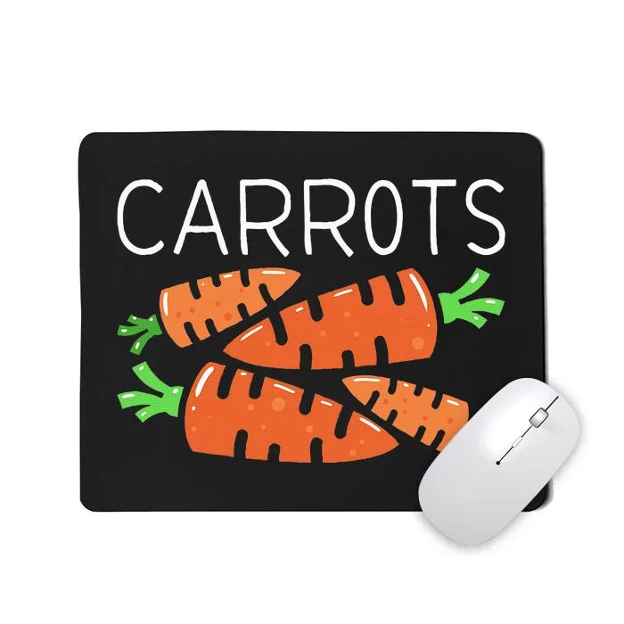 Funny Family Matching Halloween Costumes Peas And Carrots Mousepad