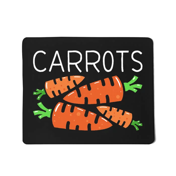 Funny Family Matching Halloween Costumes Peas And Carrots Mousepad