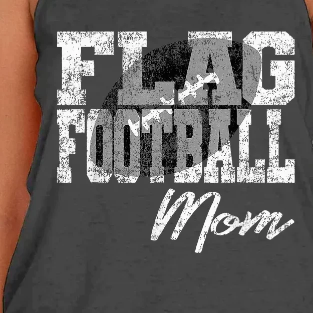 Flag Football Mom Women's Knotted Racerback Tank