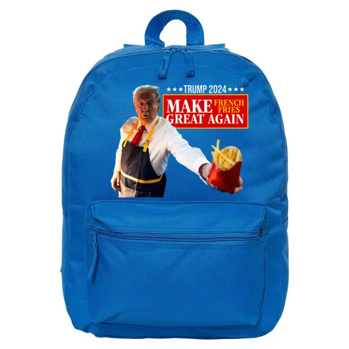 French Fry Make French Fries Great Again 16 in Basic Backpack