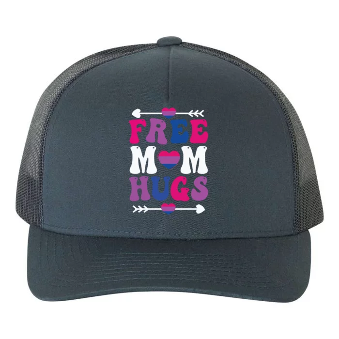 For Funny Moms Free Hugs Design Moms Hugs Free Mom Hugs Cute Gift Yupoong Adult 5-Panel Trucker Hat